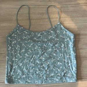 PACSUN basics cropped tank NWT small